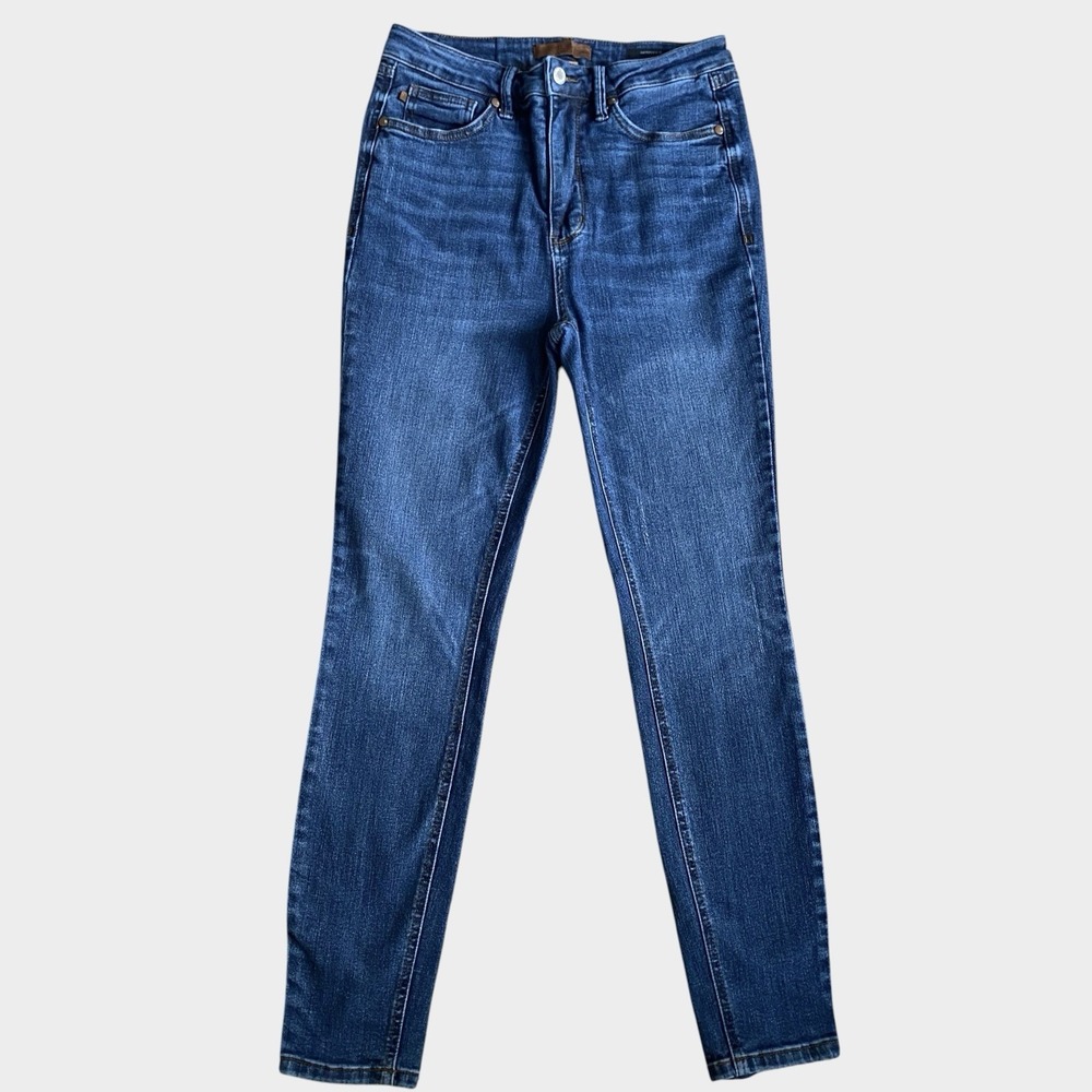 Judy Blue Skinny High Rise Jeans Size 29 Blue Everyday Denim Casual Basics